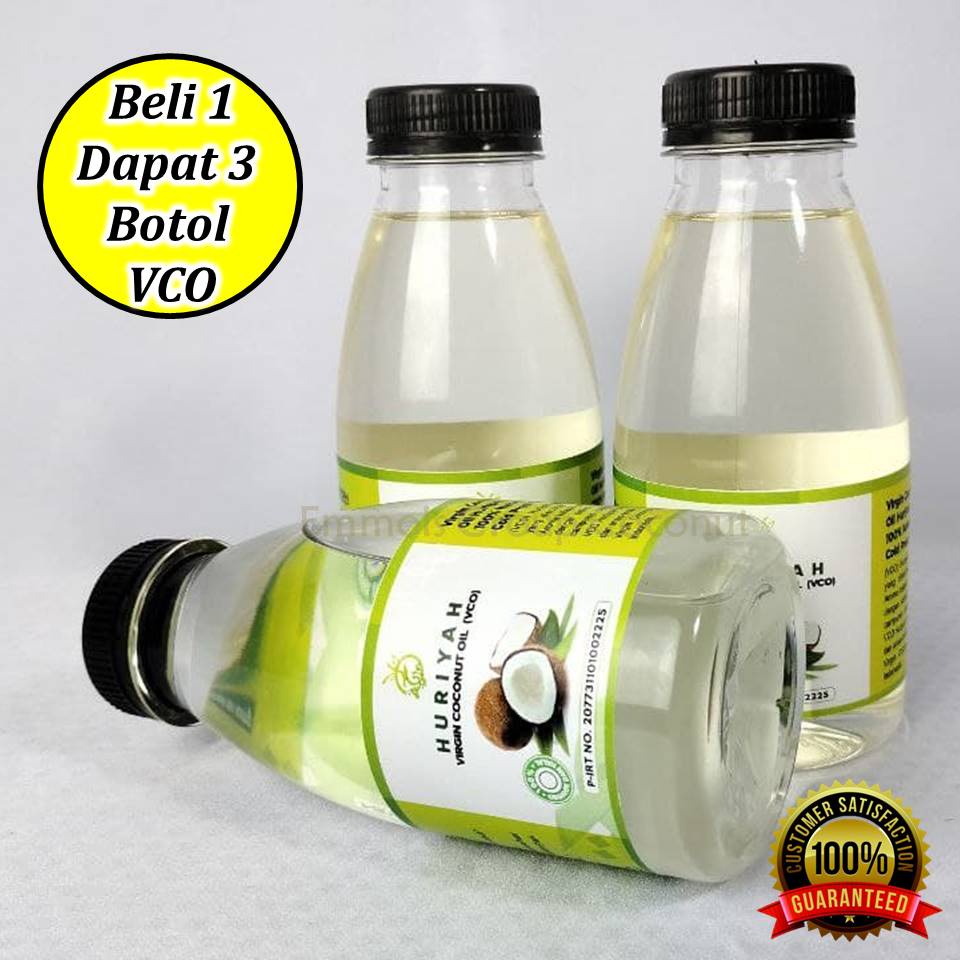 

Minyak VCO / Minyak Virgin Coconut Oil Kualitas Premium Satu Liter Paket Hemat Keluarga