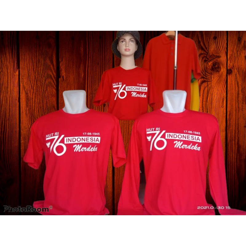 kaos kemerderkaan  76 tahun