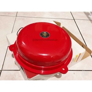(200mm) ROUND BELL BEL KRING AC 220V UNTUK PABRIK / SEKOLAH