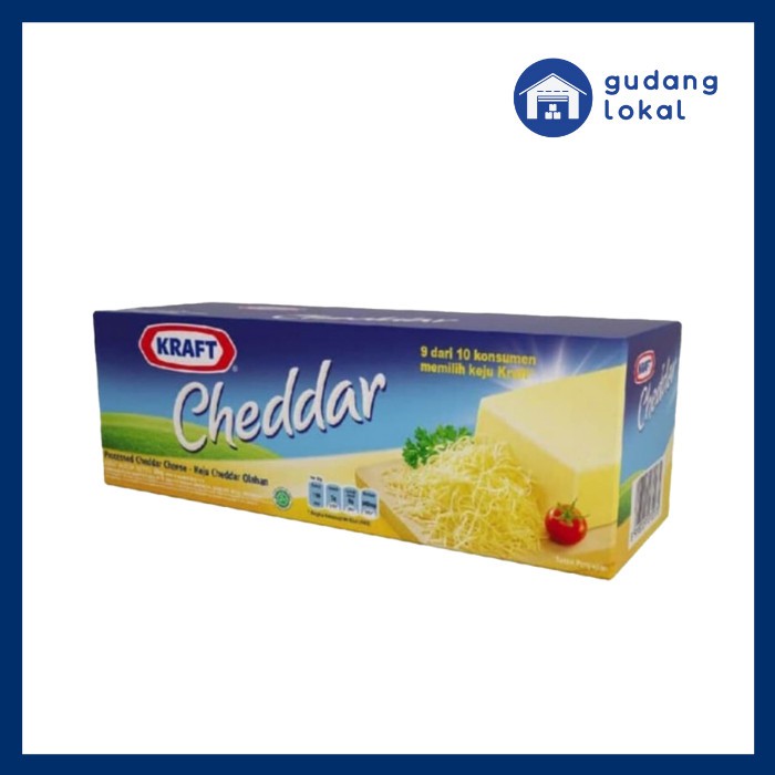 

Keju Kraft Cheddar 2Kg