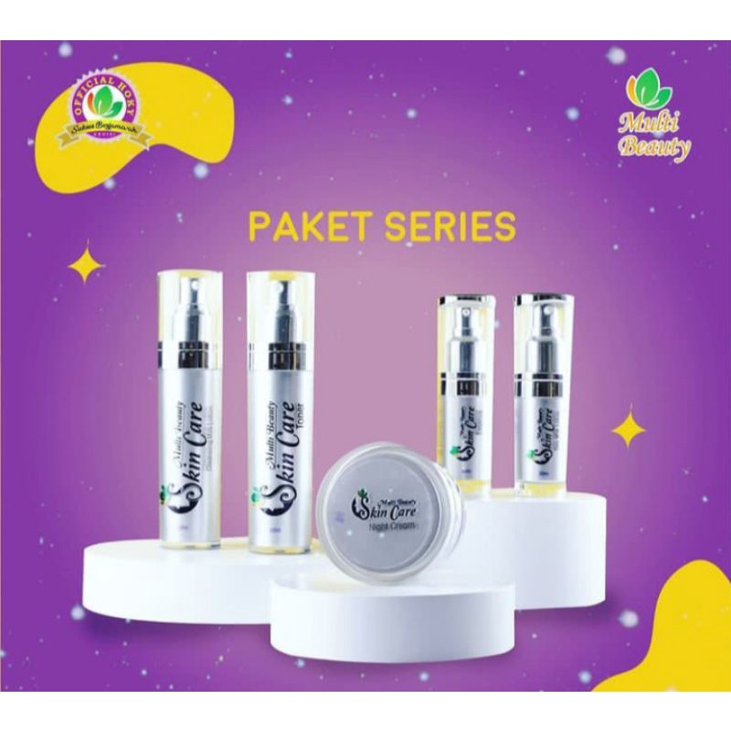 1 PAKET SKINCARE MULTIBEAUTY ISI 5 PCS