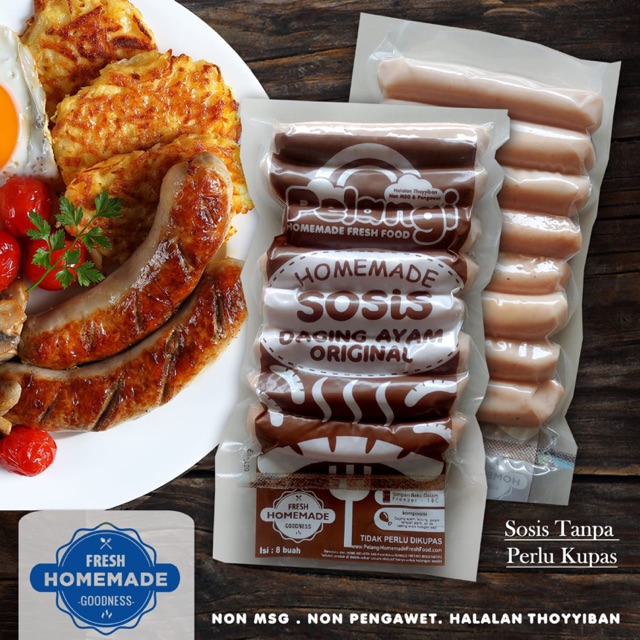 

Sosis sapi Pelangi, non MSG, no Preservatives, Halal