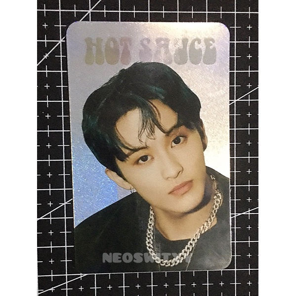 [BOOKED] Pc mark lee holo standee hot sauce wts official photocard hologram nct dream
