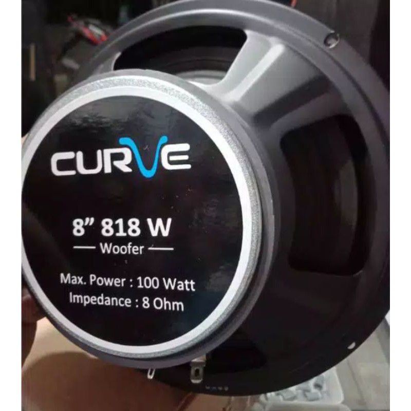 CURVE Speaker 8 Inch Woofer CURVE 818W Termurah / Spiker kurve 8 inc