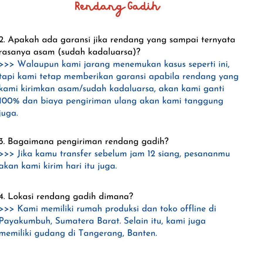 

Diskon» Rendang Sapi Iris - Rendang Gadih ✻