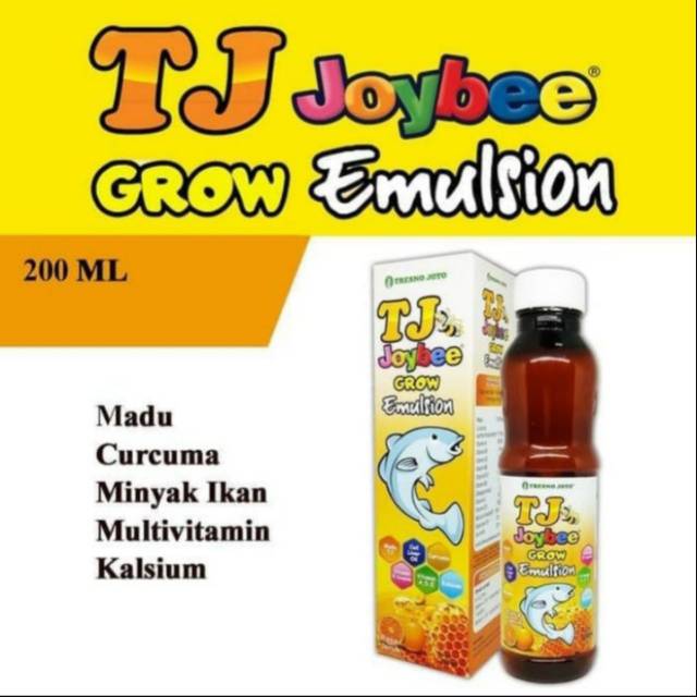 TJ Joybee Grow Emulsion 200ml Penambah Nafsu Makan Anak