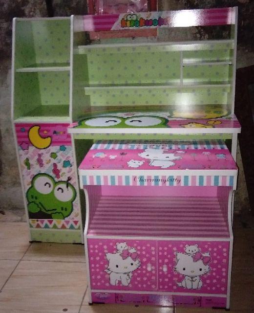 Meja Belajar Anak Karakter Kerokeroppi Sd 2321 Krp 2