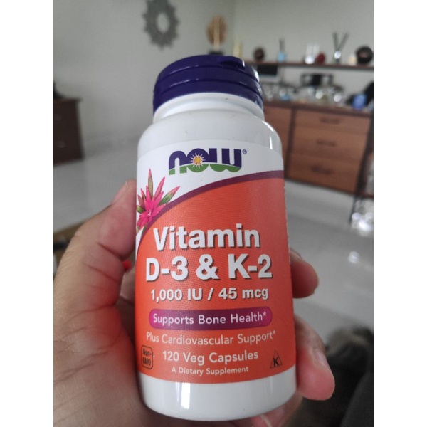 Now Foods Vitamin D3 K2