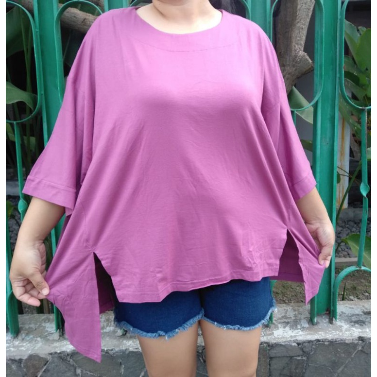 (LD 180cm) BIGSIZE BLOUSE JUMBO OVERSIZE KAOS JUMBO KAOS BIGSIZE