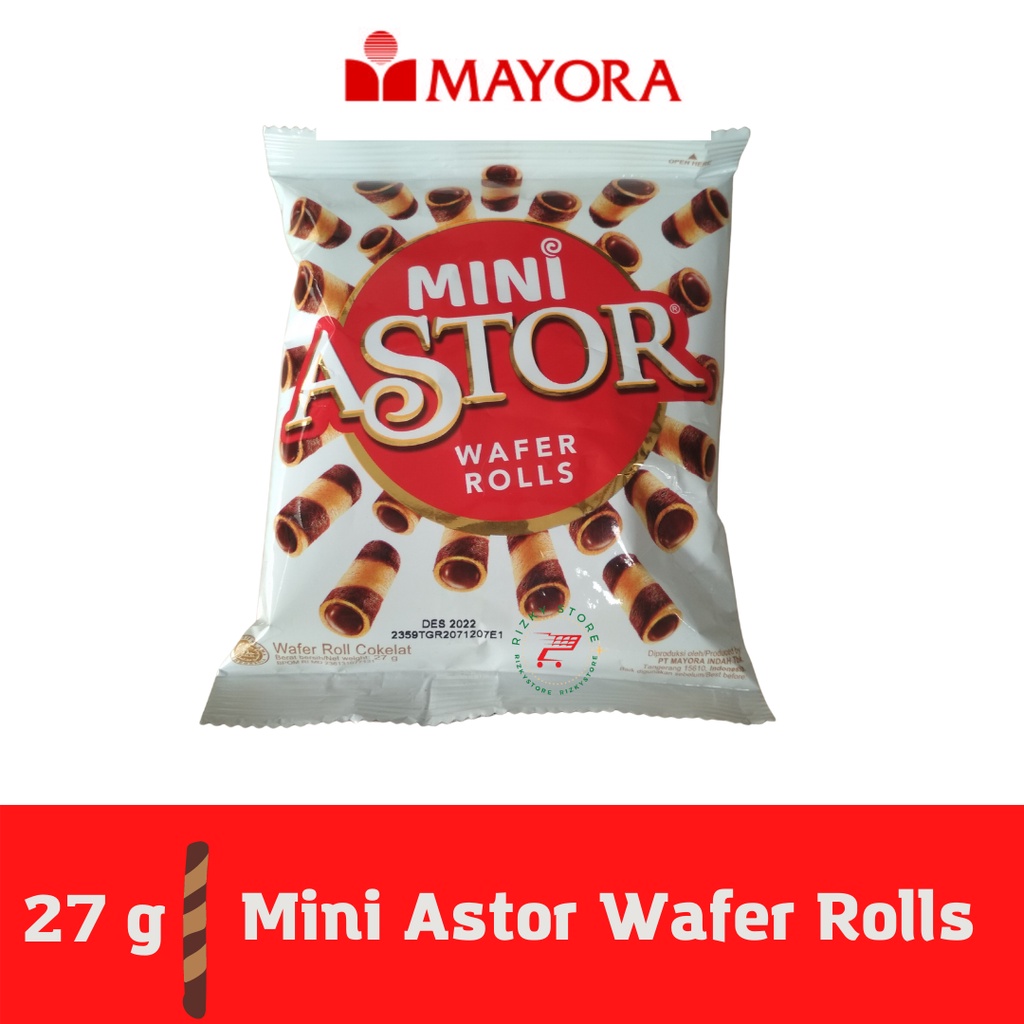 

Astor Mini 27 Gr Per Pack/WAFER ROLLS