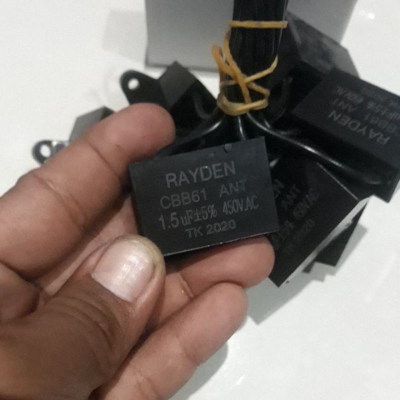 kapasitor kotak kapasitor kipas 1,5 mikro 450 volt