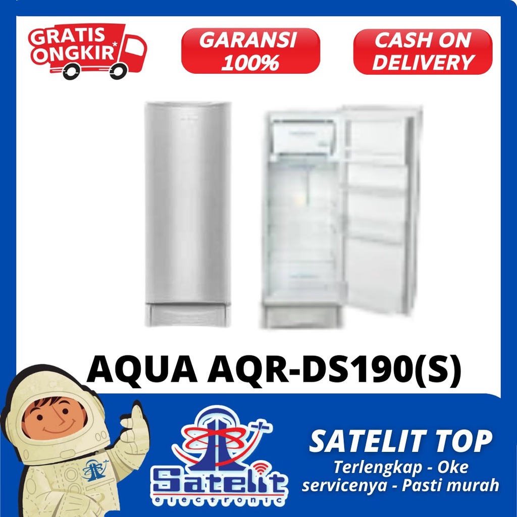 Jual Kulkas Refrigerator Lemari Es Aqua Aqr D S Shopee Indonesia