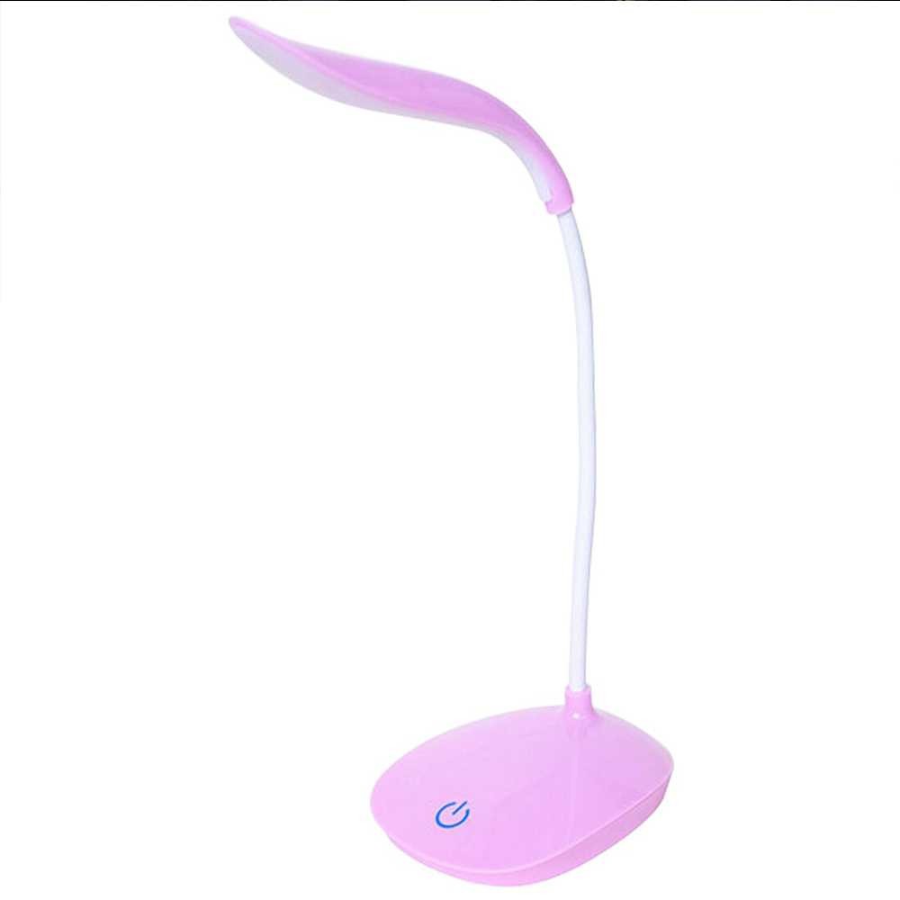 Bayar Ditempat TONEWAN Lampu Meja Belajar Desk Lamp USB 14 LED - N08020-01