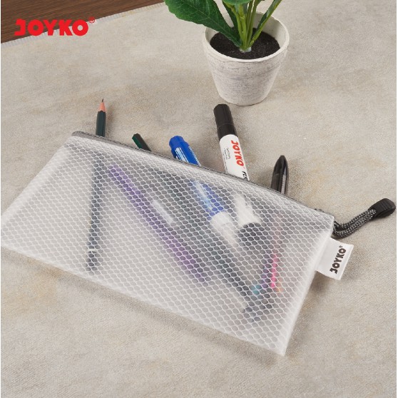 

DOCUMENT BAG TAS DOKUMEN JOYKO DCB-46 BILL ZIPPER BON TEBAL MAP TAHAN ANTI AIR WATERPROOF JALA PUTIH