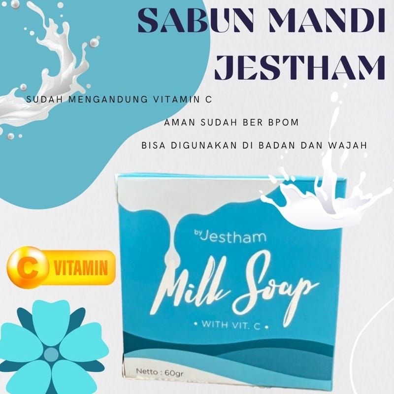 BARU SABUN PEMUTIH DOSTING JESTHAM(PUTIH 7 HARI)