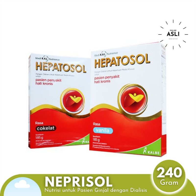 

Susu Hepatosol Coklat/Vanila