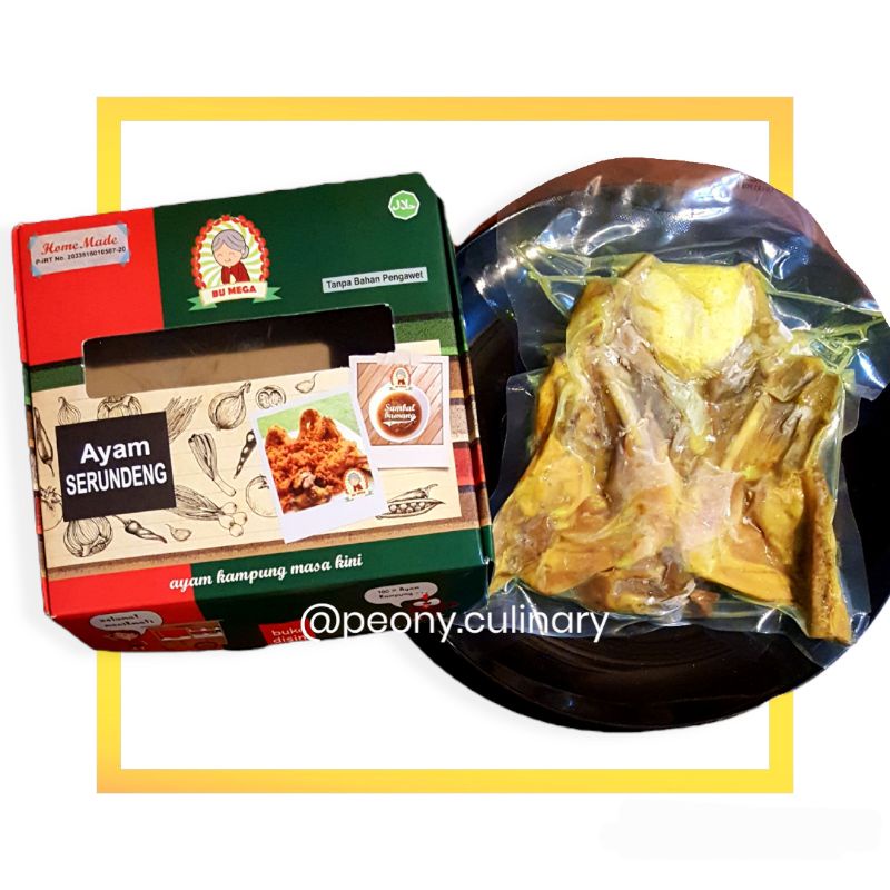 

FROZEN FOOD AYAM KAMPUNG BU MEGA VARIAN AYAM SERUNDENG