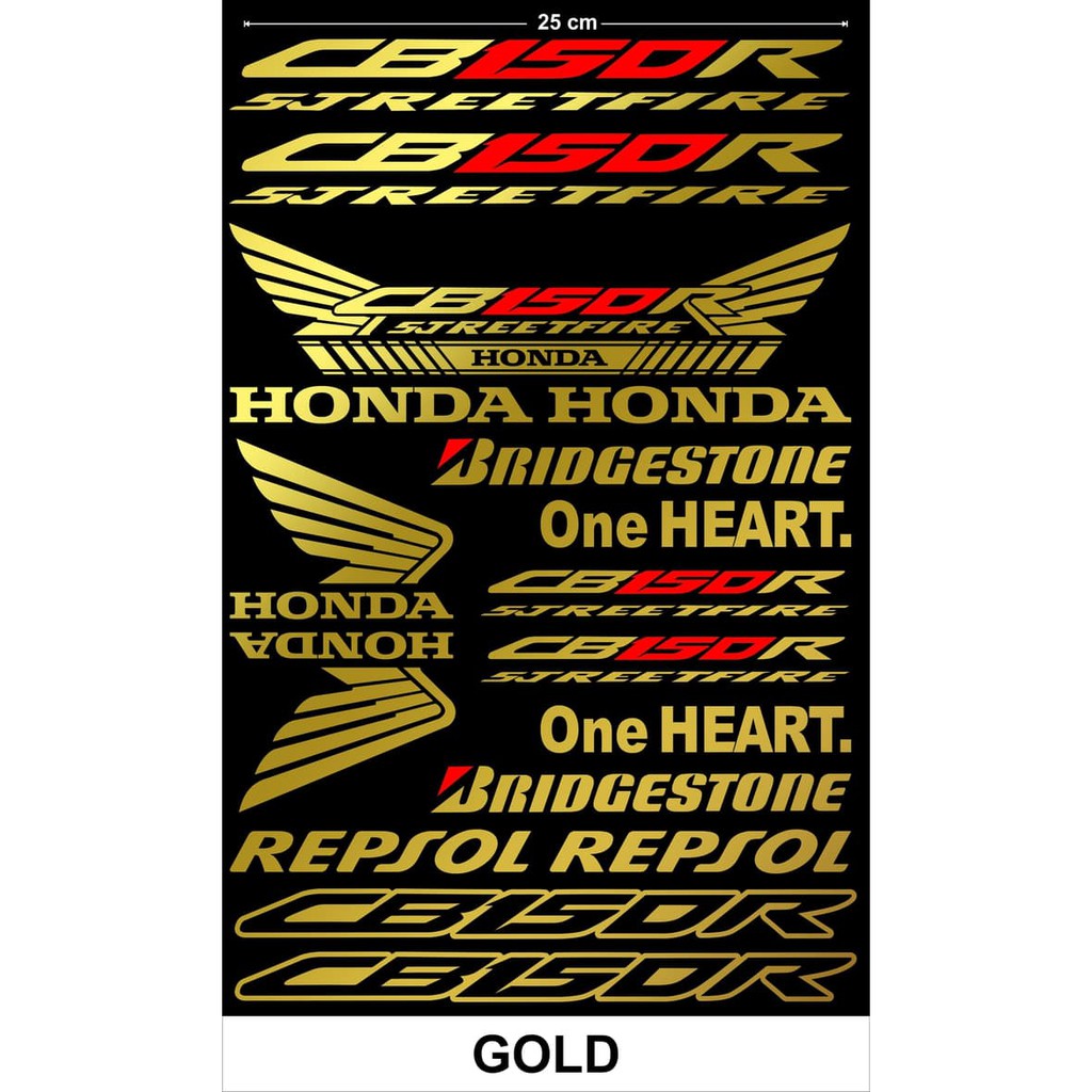 Stiker Motor Cutting Sticker Skotlite Body Motor Honda Cb150r Cbr