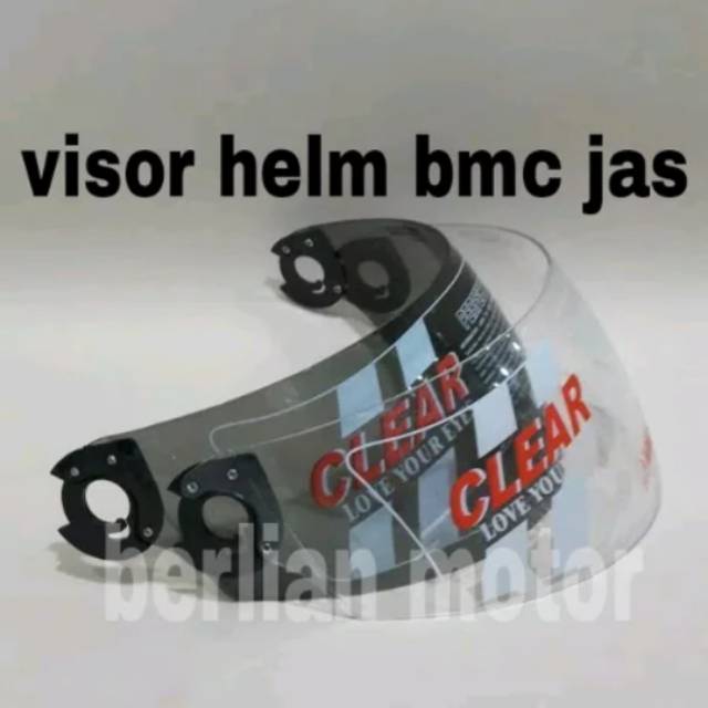 Kaca helm / visor helm bmc jazz helm bmc