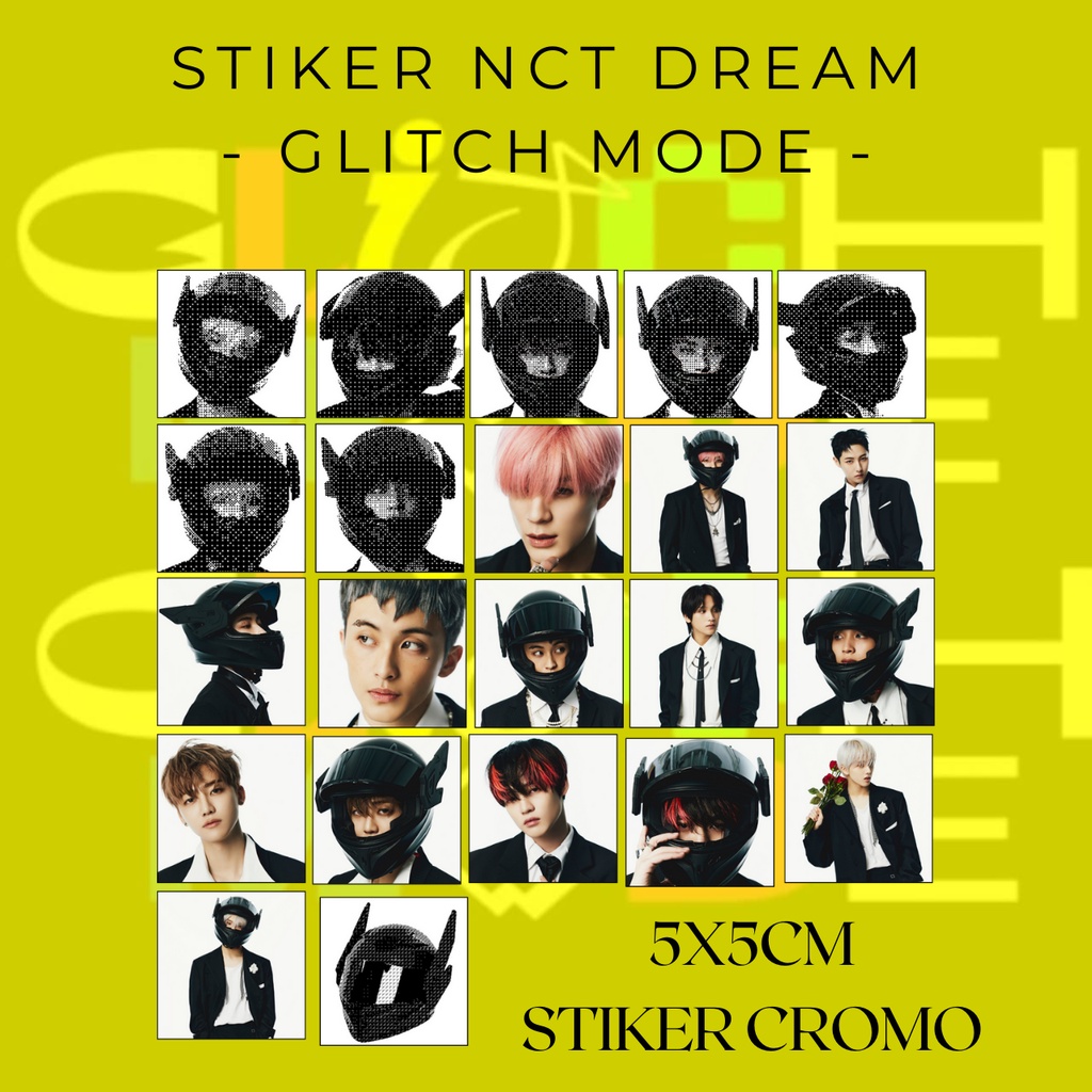 (COD) STIKER FANKIT NCT DREAM GLITCH MODE