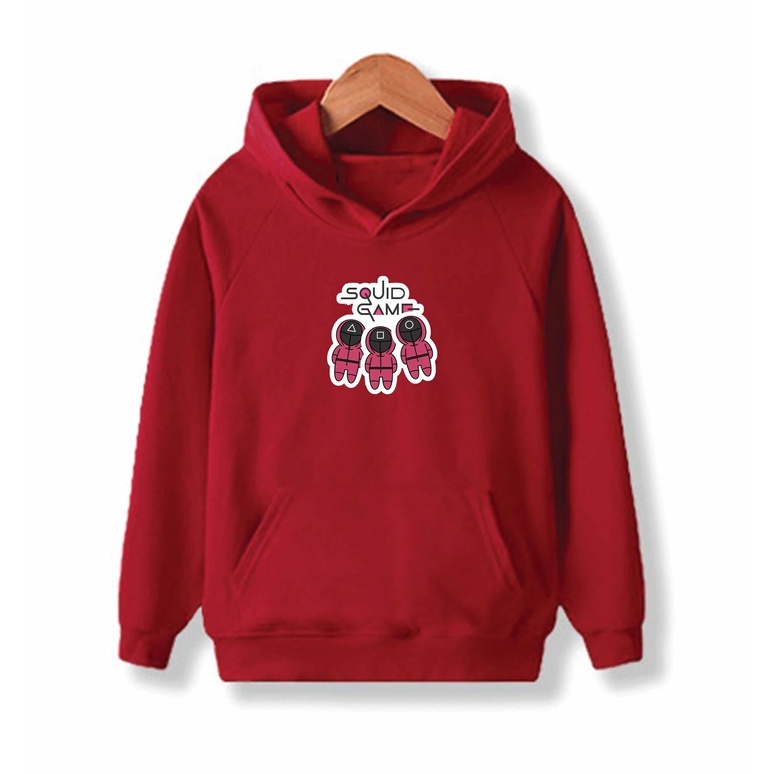 Hoodie Anak Squid game Sweater Pakaian  Anak M - XXL