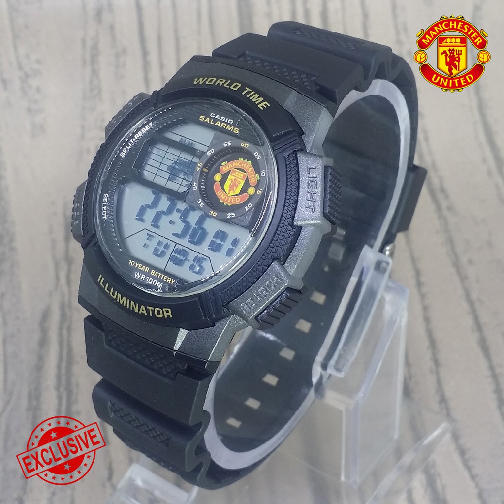 [SUPER EXCLUSIVE] JAM CASIO ILLUMINATOR MANCHESTER UNITED DIGITAL