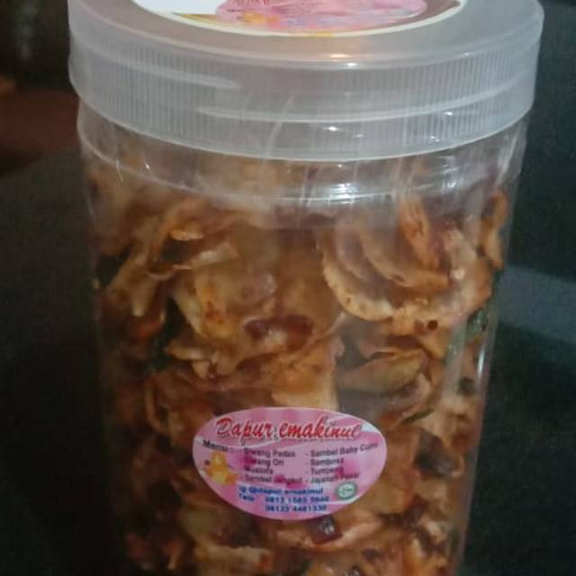 

Keripik singkong original dan balado