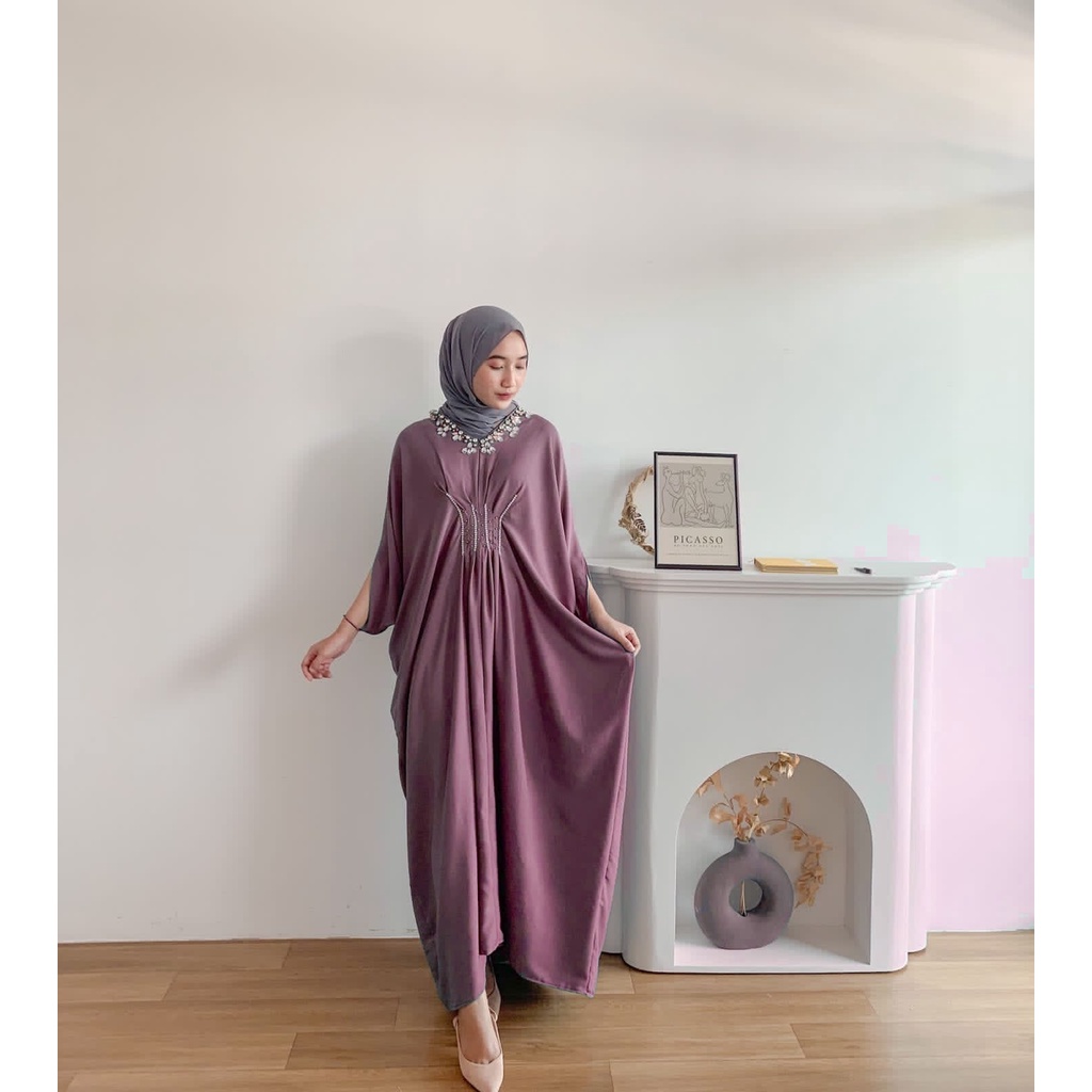 Zeida kaftan | kaftan idul fitri | gamis hits idul fitri