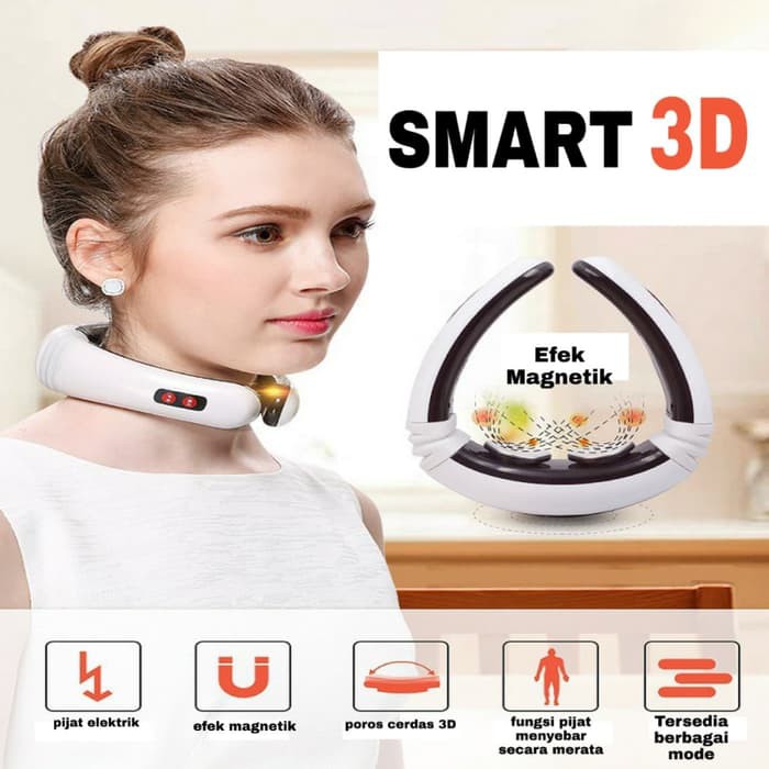 Neck Massager Alat Terapi Pijat Leher Elektrik Chargable/alat pijat