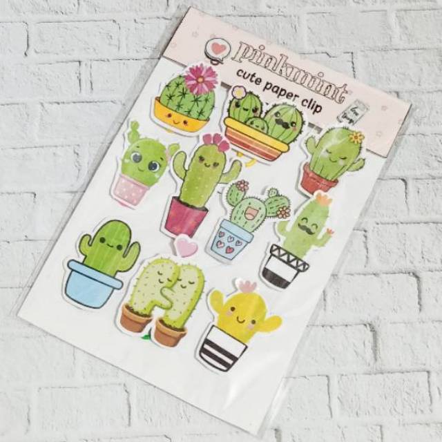 

PAPER CLIP LUCU CACTUS SERIES