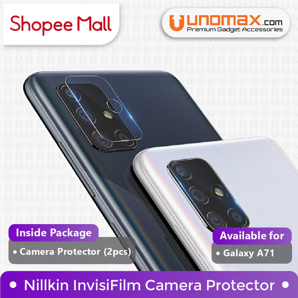 Camera Protector Samsung Galaxy A71 Nillkin InvisiFilm - Clear (2pcs)