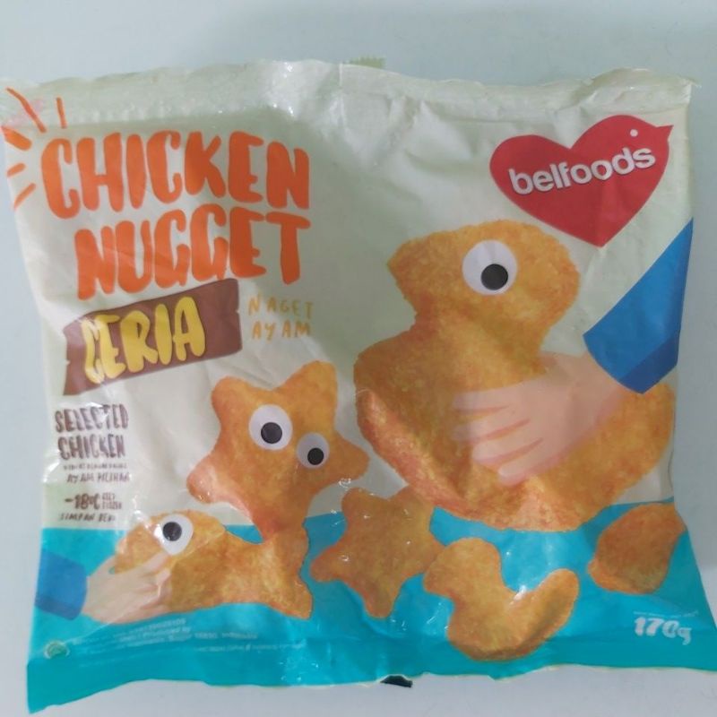 

Belfoods chicken nugget ceria 170gr / naget ayam