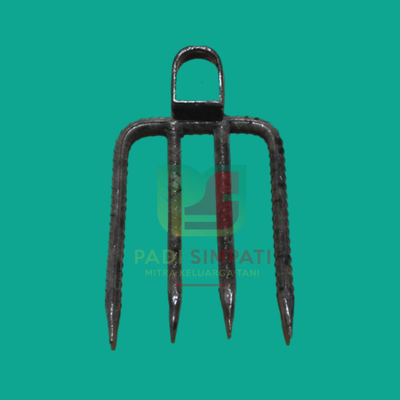 ALAT PERTANIAN GACOK BESI / CUNGKIR BESI GARPU PERTANIAN HANDLE