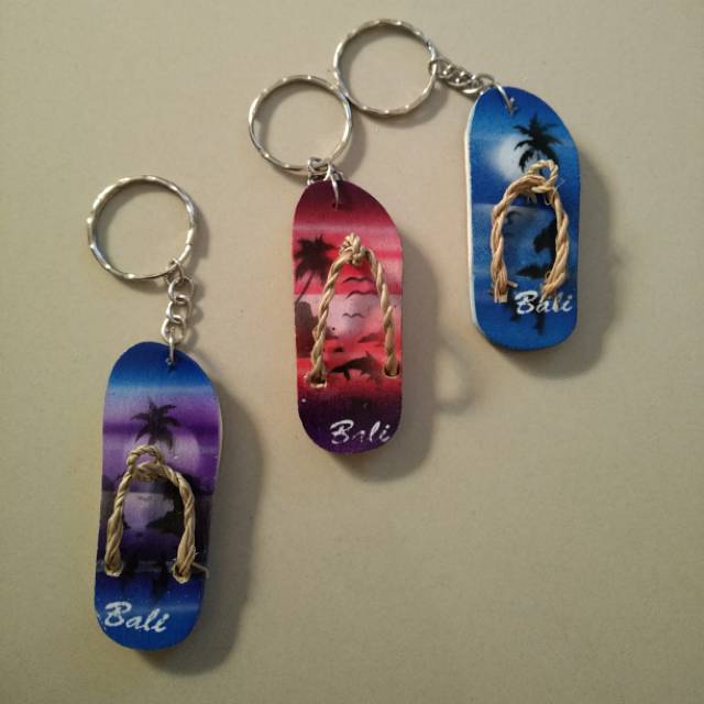 Gantungan kunci oleh oleh bali Denpasar