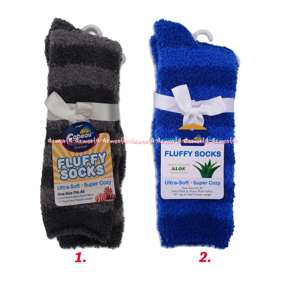 Cabeau Fluffy Socks Kaos Kaki memberikan kehangatan pada kaki bahan lembut nyaman di kulit