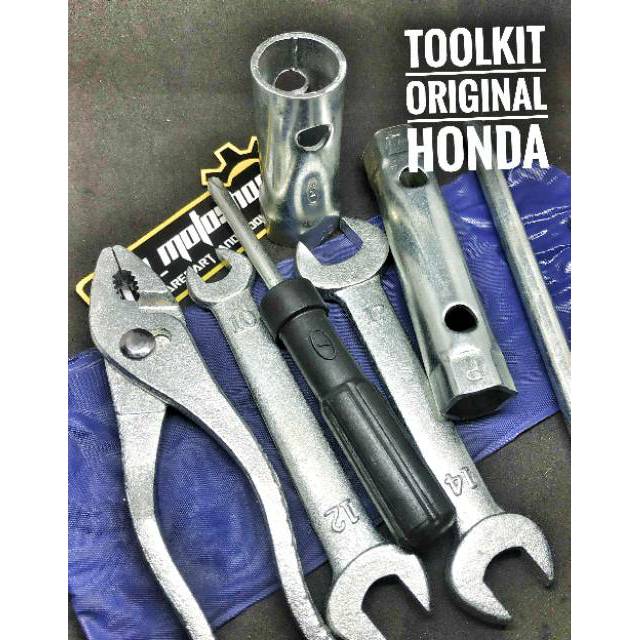 TOOLKIT HONDA ORI NOS BAWAAN MOTOR  ASTREA GRANSLD SUPRA  REVO LEGENDA TIGER CB GL CB150 CBR  VARIO