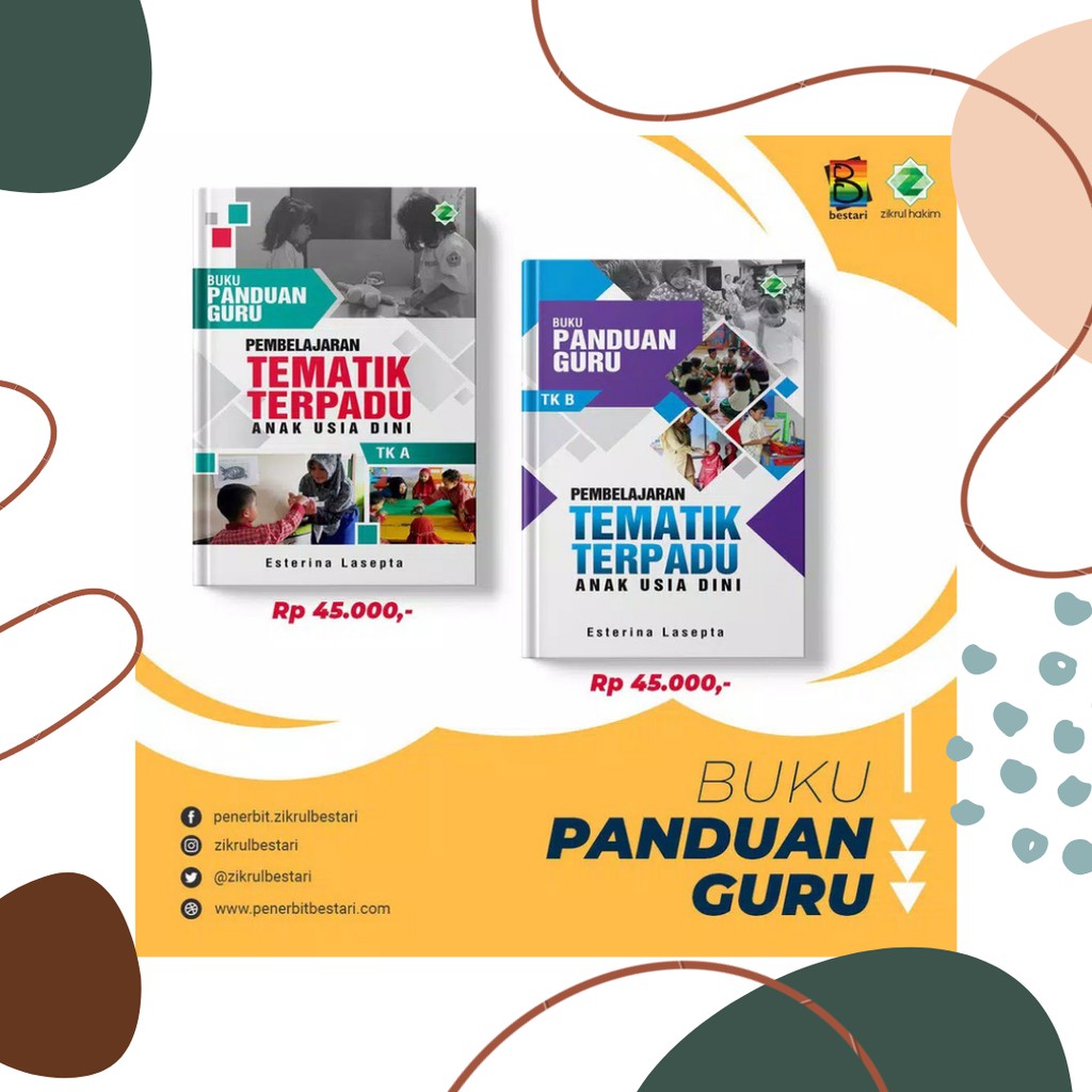 Buku Panduan Guru Tematik Buku Guru Paud Tk Dan Ra Kurikulum K13 Shopee Indonesia