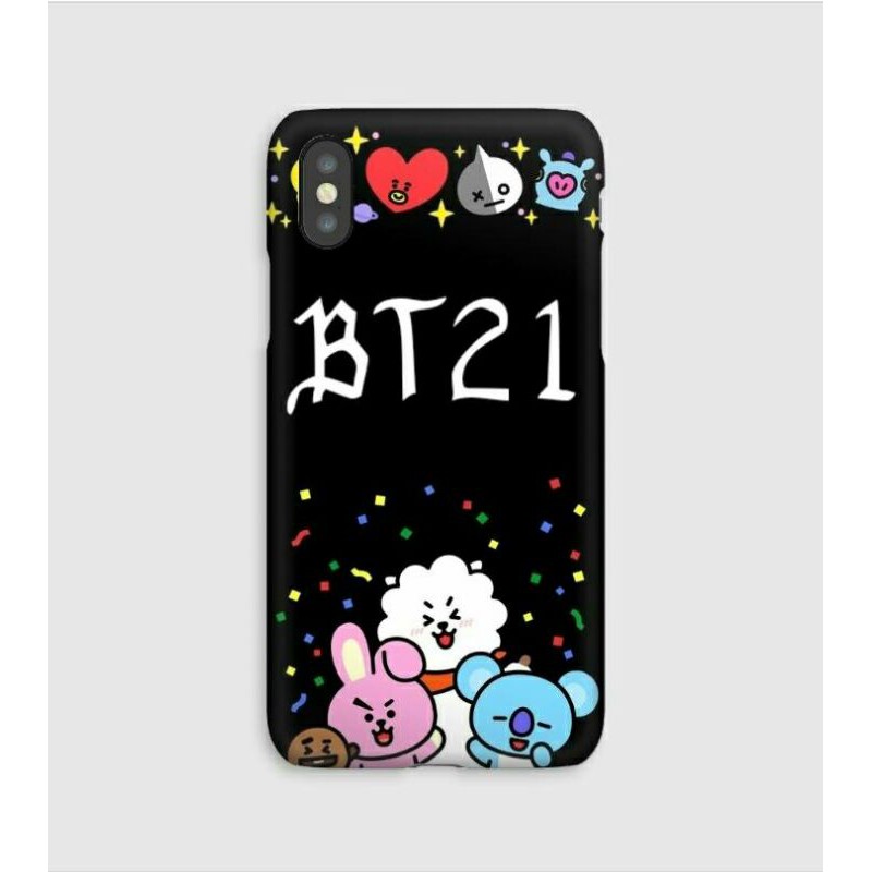 Custom Case Premium Softcase/Hardcase fullprint bt21 xiaomi mia2 lte redmi 6a 2s 6x note9