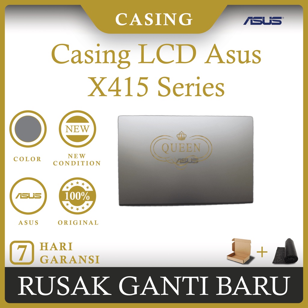CASING COVER LCD LAPTOP ASUS Vivobook X415 X415MA X415J ORIGINAL