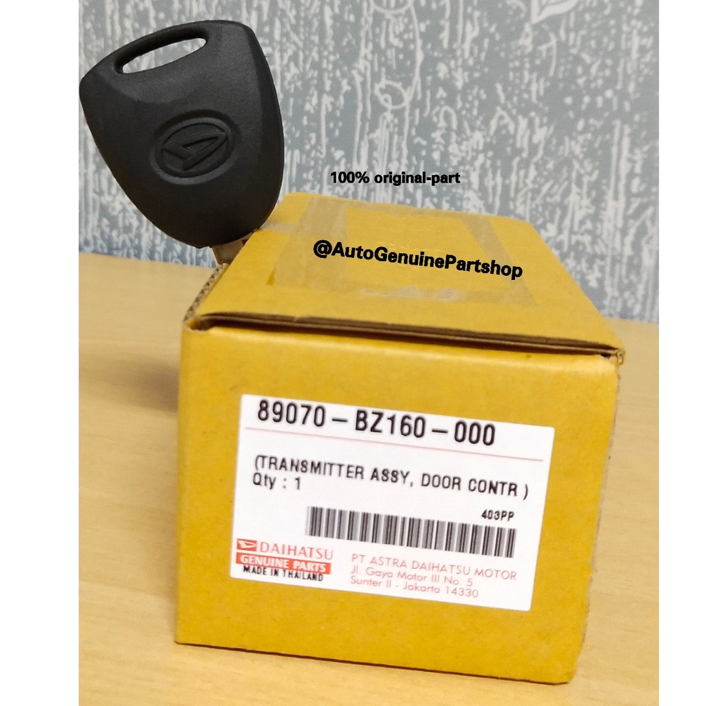 kunci mobil remote sigra ayla (daihatsu)