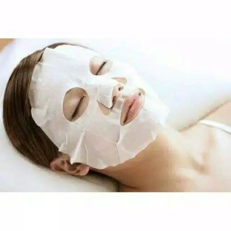 Compressed Facial Mask Masker Kertas Paper Sheet Tablet Mask Pack