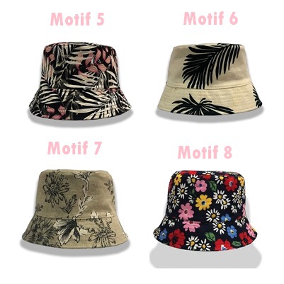 Terbaru Bucket Motif Baru  Bahan Canvas