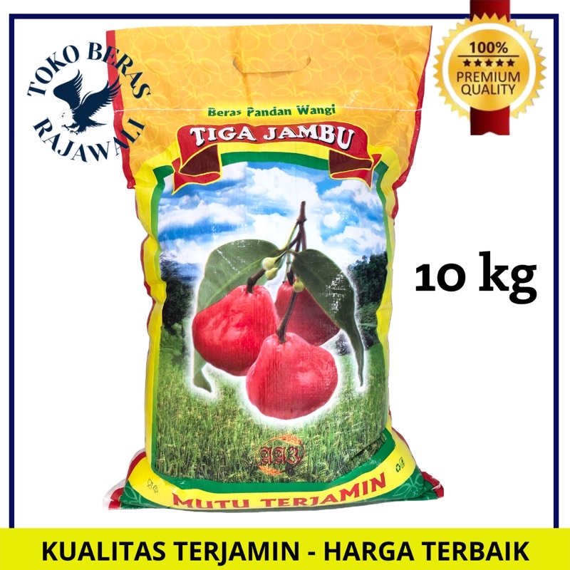

Beras Pandan Wangi Cap Tiga Jambu 10 Kg