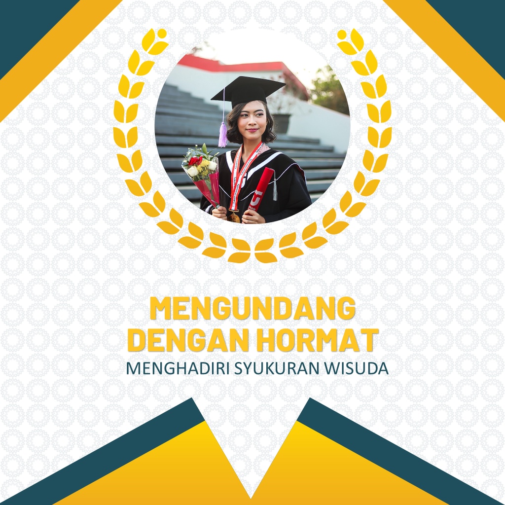 VIDEO UNDANGAN DIGITAL SYUKURAN WISUDA KODE W02