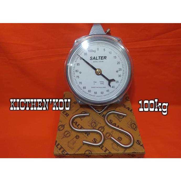 Timbangan Gantung Salter 100 Kg Original Made In England