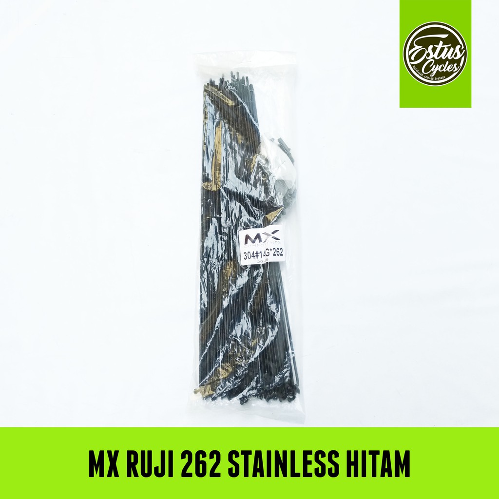 Ruji Sepeda 26 MX Spoke 262 Jari-jari Stainless Roda Estus Cycles