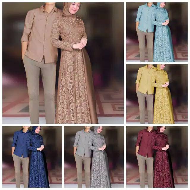 Couple Carissa gamis barukat
