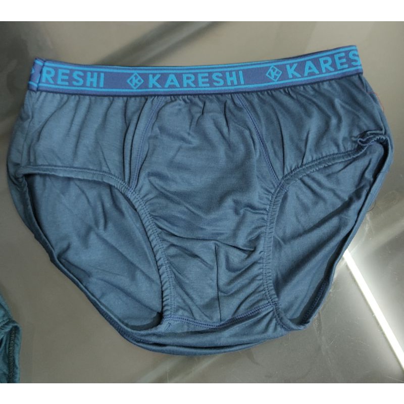 3 Pcs /BEEE_91 | Celana Dalam Pria Kareshi Karet Boxer  Segi 3