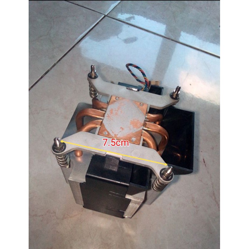 HEATSINK ALUMUNIUM TEMBAGA PENDINGIN BUILT-UP HP PLUS COOLING FAN