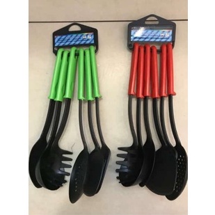 Perlengkapan dapur Spatula Set Lengkap 7 Pcs Praktis